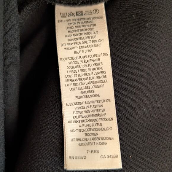 French Connection Women's Ruth Whisper Sleeveless Mini Dress Black Size 2 - Picture 6 of 8